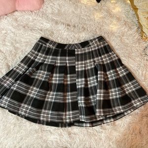 Forever 21 plaid high waisted mini skirt
